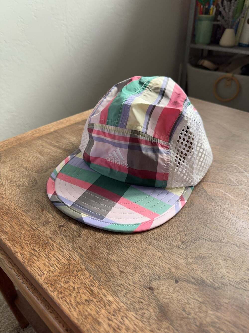 Adidas x Noah Plaid 5-Panel Mesh Back Hat